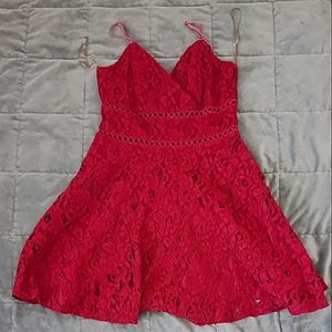 Burgundy/Red Size Small Trixxi Dress